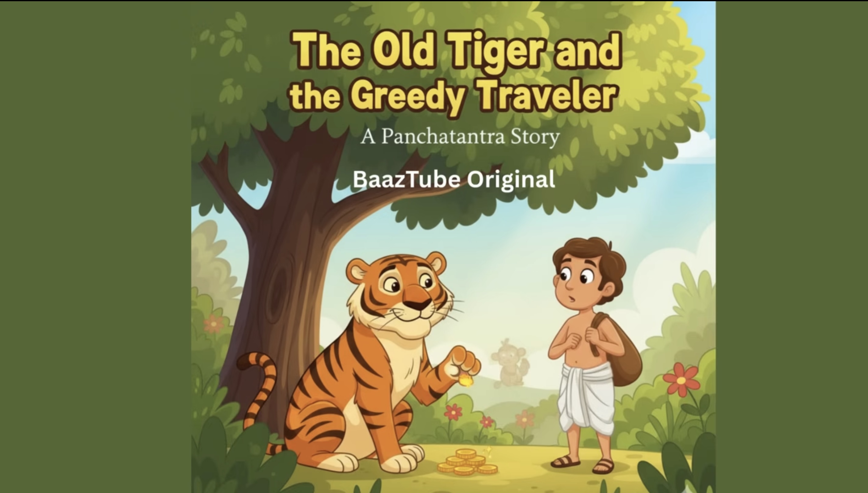 The Old Tiger & the greedy traveler